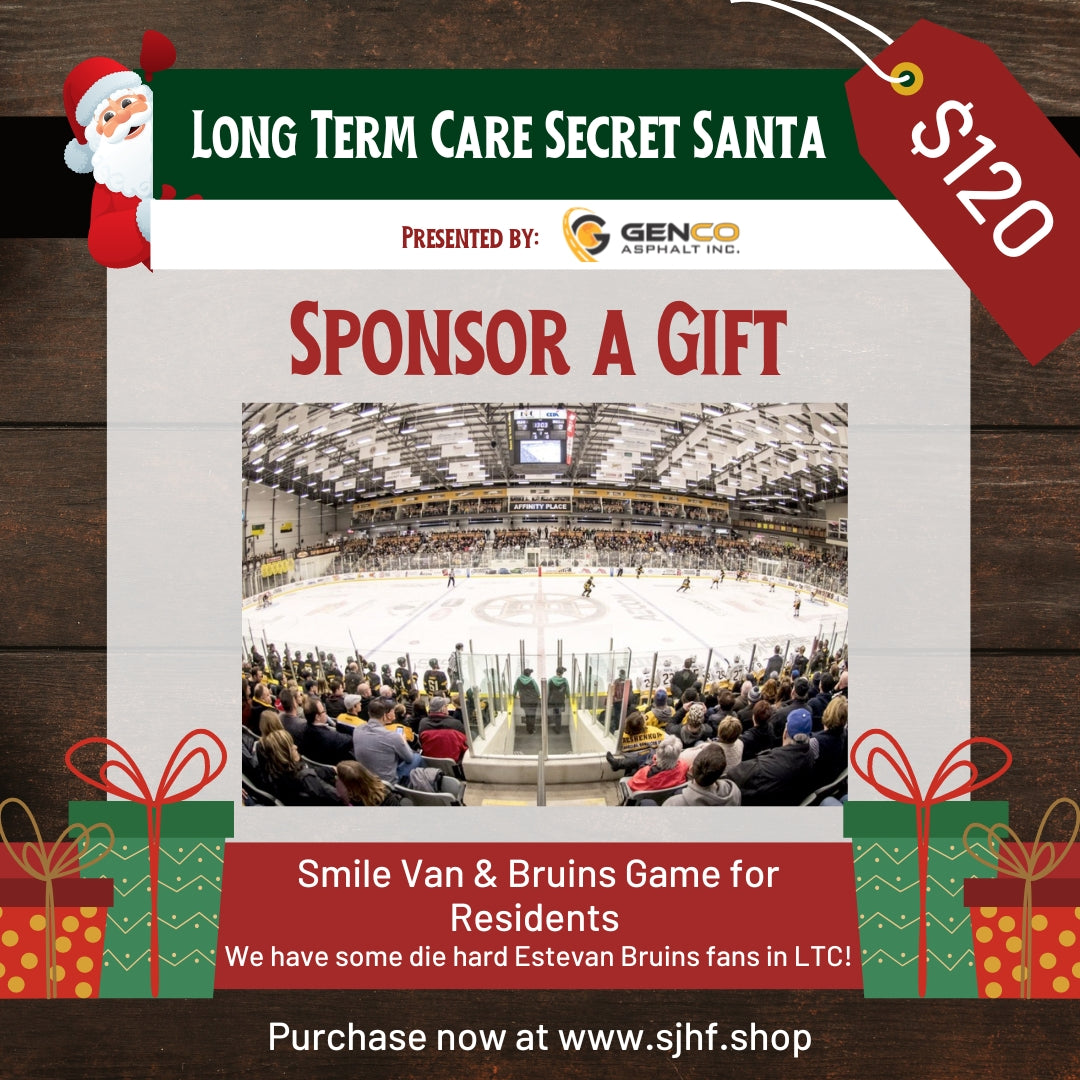 Secret Santa: Smile Van & an Estevan Bruins Game