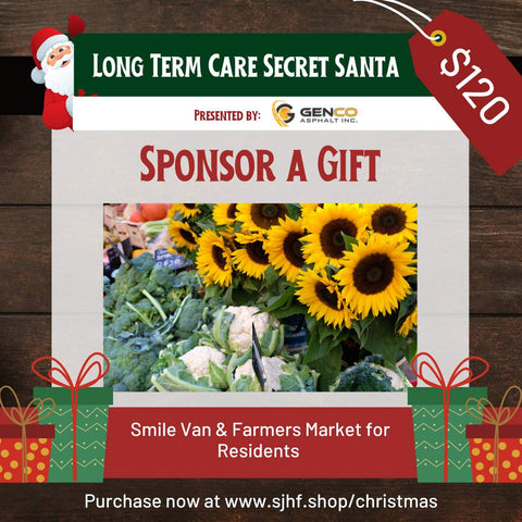 Secret Santa: Smile Van & Trip to the Farmers Market